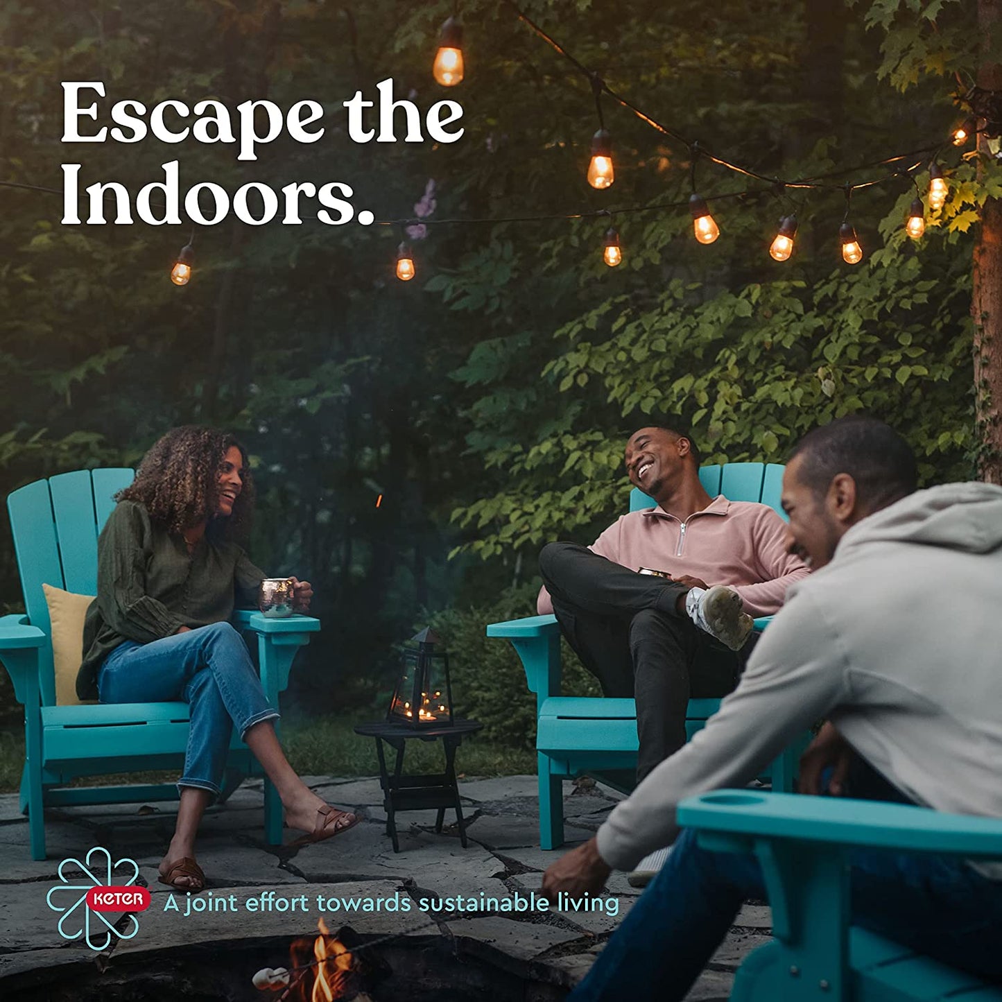 "Transform your outdoor space with this Espresso Brown Side Table featuring a Built-In Beer and Wine Cooler! 🍻🍷 #OutdoorLiving #Entertaining"